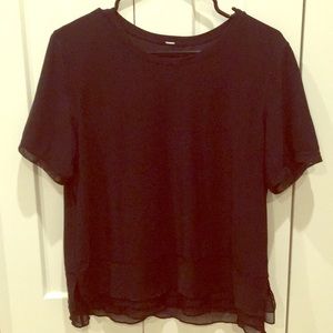 Lululemon workout tee